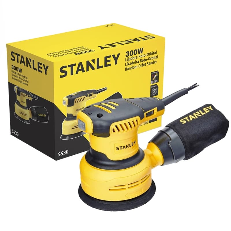 Comprar Lijadora Stanley SS30 Roto-Orbital 5" 300W