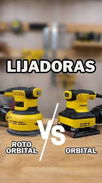 Lijadora Roto Orbital vs Excéntrica: ¿Existe alguna diferencia?